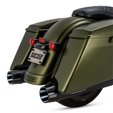 Ponteira Vance & Hines Blackbird 450 - Preta - Touring 2017 - 2024