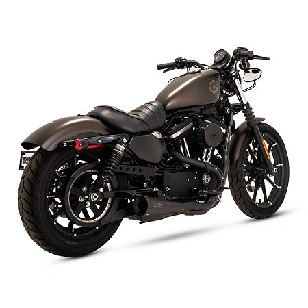 Escapamento Vance & Hines Upsweep 2 into 1 - Preto - Sportster 2007 - 2020