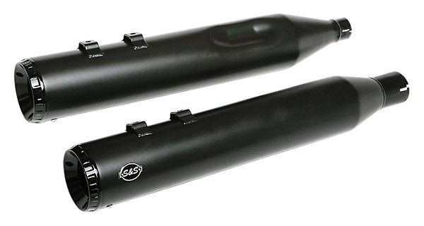 Ponteira S&S Cycle Mod. GNX de 4.5" - Preta - Touring 2017 - 2024