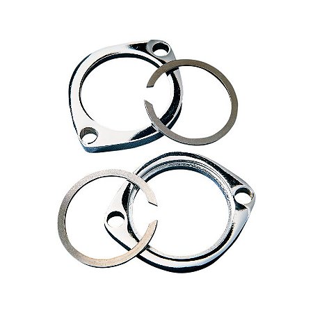 Flange c/ Anel de Retenção do Escapamento - Harley Davidson 1984 à 2023 - Drag Specialties