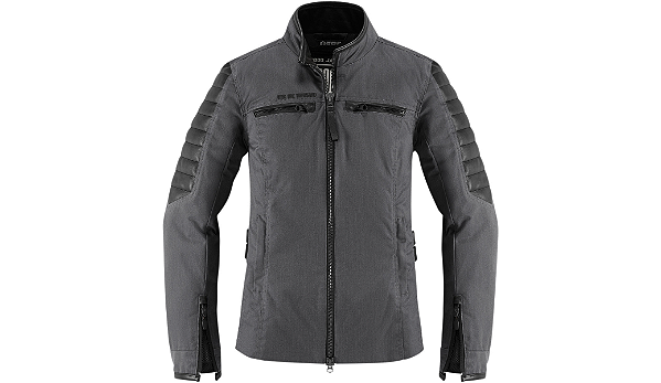 Jaqueta Feminina Com Proteção Mod MH1000  - Cor Cinza - Ride Icon