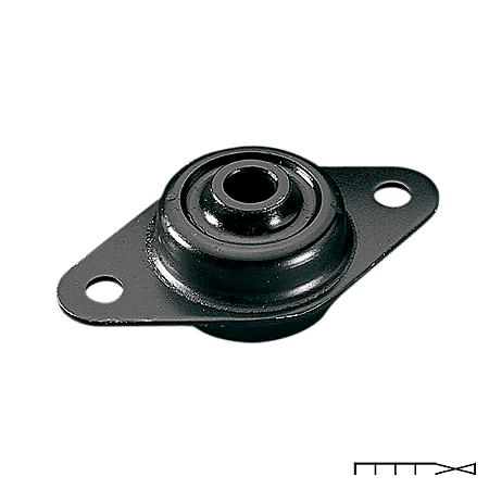 Coxim Dianteiro Motor Harley Touring Electra Ultra Road King 1979 A 2008 (1 PEÇA)