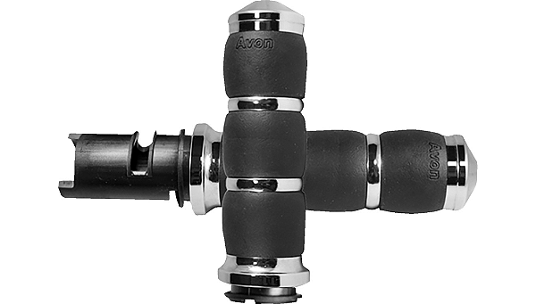 Manopla Modelo Velvet Cromada Acelerador Eletrônico Harley Davidson Touring Nova 2024-2025 - Avon Grips