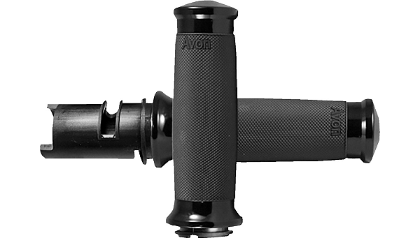 Manopla Modelo Custom Contour Preta Acelerador Eletrônico Harley Davidson Touring Nova 2024-2025 - Avon Grips