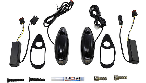 Pisca Custom Dynamics Modelo ProBEAM -  Preto HD Road Glide