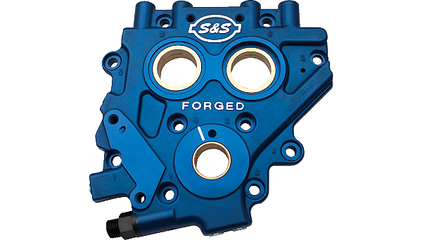 Placa De Comando Harley Davidson Twin Cam Azul - 2006-2017 - S&S Cycle
