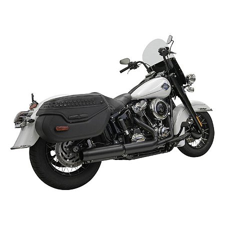 Ponteira Bassani Preta de 4" para Harley Softail 2025