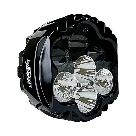 Farol Custom Dynamics Shark Demon 2 para Harley Low Rider ST 2022-2026