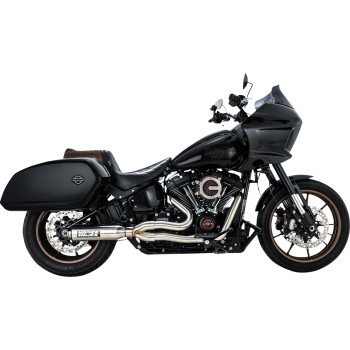 Escapamento 2 Into 1 Vance & Hines PCX™ Mod. Supersport - Escovado - Softail 2018 - 2025