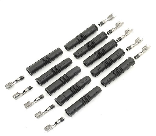 Terminais e capas Accel de ângulo variável para velas de ignição para Motocicletas - ACCEL 22946