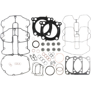 Kit completo de juntas para HD Motor 107 M8 (2017+), diâmetro de 3,937", junta de cabeçote MLS - Cometic Gaskets