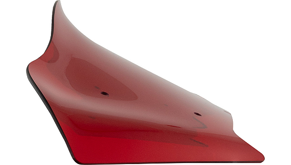 Parabrisa 8" Vermelho - Klock Werks HD - Touring Street Glide 2024 - 2026