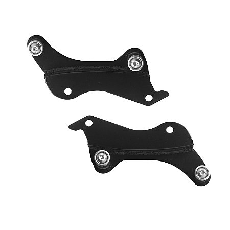 Conjunto Realocador de Dockings Wings Custom Preto para Harley Davidson Touring 2014-2026
