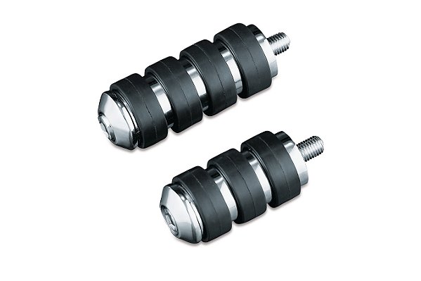 Pedal de troca de marcha cromado com preto modelo ISO - Kuryakyn