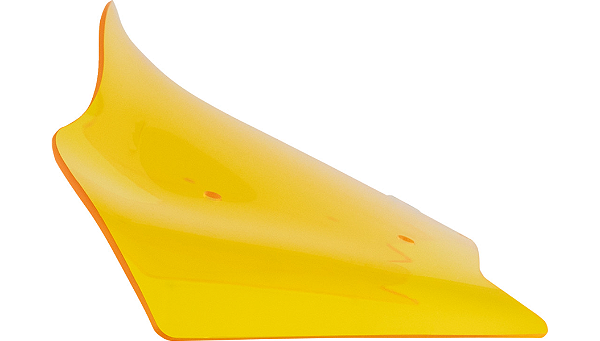 Parabrisa 8" Amarelo - Klock Werks HD - Touring Street Glide 2024 - 2026