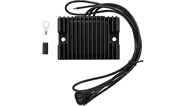 Regulador de Voltagem Cromado para Harley Davidson 1976 - 1980 - Drag Specialties