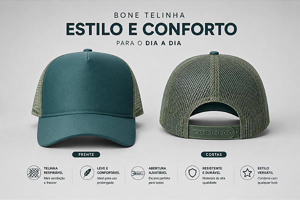 BONÉ VERDE MUSGO