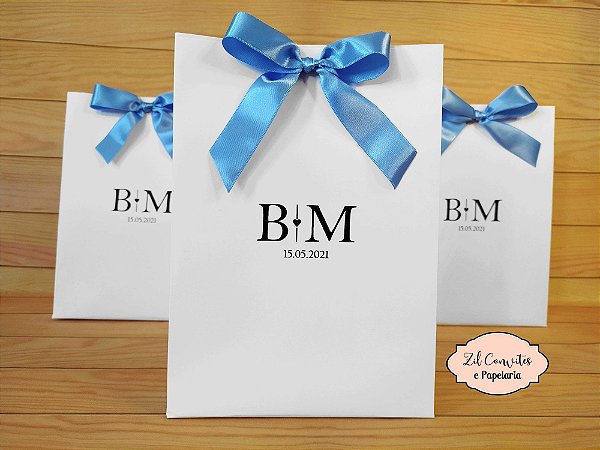 Sacola Padrinhos de Casamento 21x15