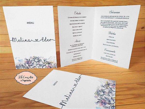 Menu Cardápio Clássico