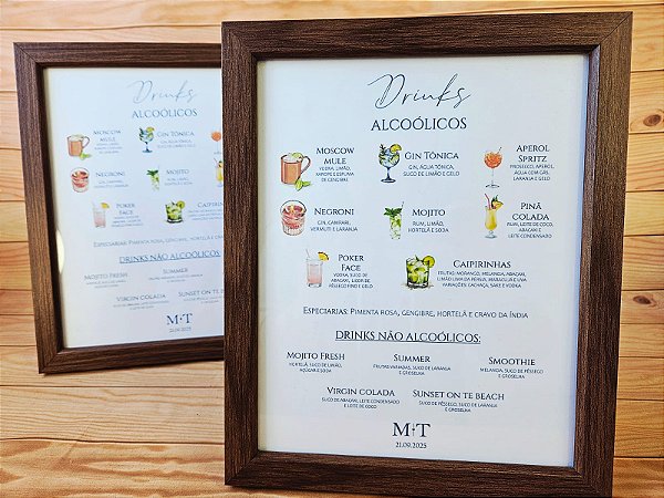 MENU BAR COM MOLDURA