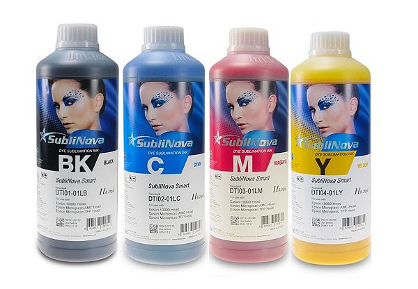 Tinta Sublimática InkTec Sublinova Smart - 100ml