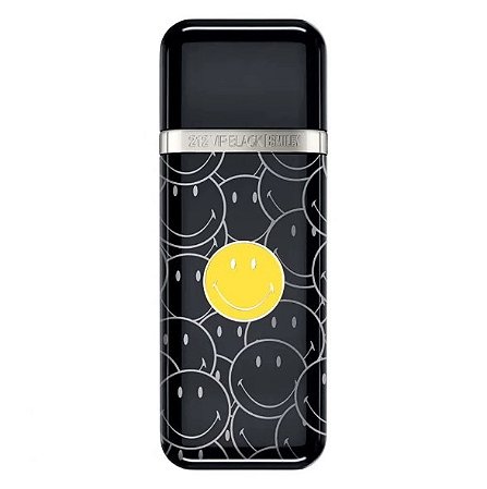 Perfume Masculino Carolina Herrera - 212 Vip Men Black Smiley Eau de Parfum 100ml