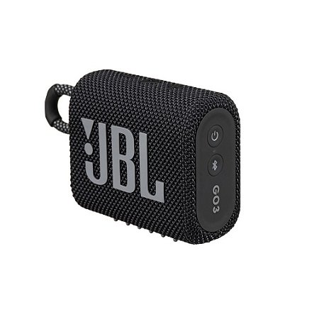 Caixa de Som JBL GO 3 Bluetooth Portátil Black