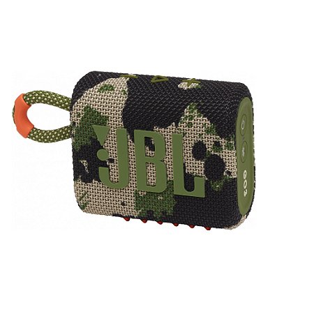 Caixa de Som JBL GO 3 Bluetooth Portátil Camuflado