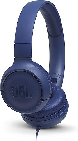 Fone JBL Tune 500 com fio AZUL