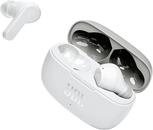 Fone de ouvido Bluetooth JBL WAVE 200 tws BRANCO