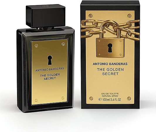 Perfume masculino ANTONIO BANDERAS THE GOLDEN SECRET 100ML