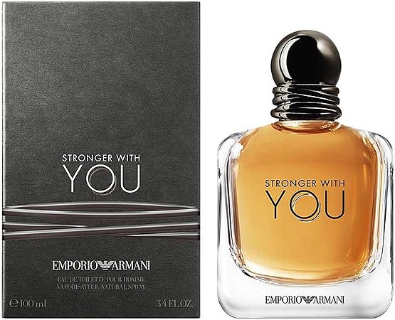 Perfume masculino STRONGER WITH TOU EMPORIO ARMANI 100ML