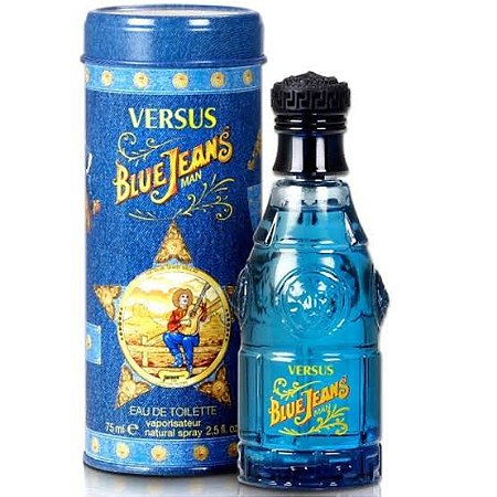 Perfume Masculino Versace Blue Jeans 75ml