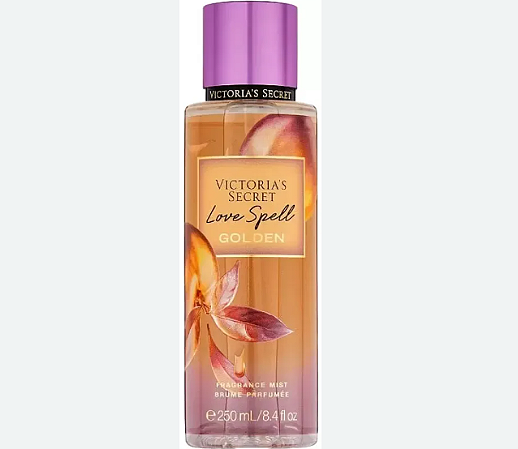 Body Splash Love Spell Golden - Victoria's Secret 250ml
