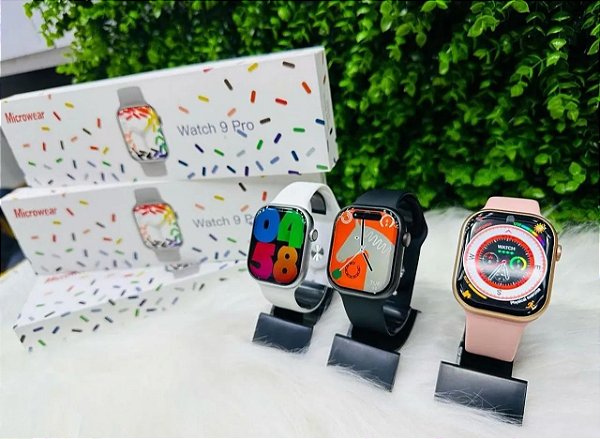 Relógio Smartwatch Watch 9 Pro com Tela AMOLED e NFC