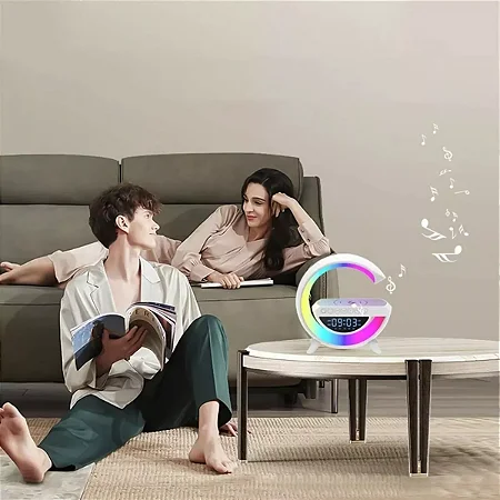 G Speaker Smart Station: Luminária, Caixa de Som e Carregador