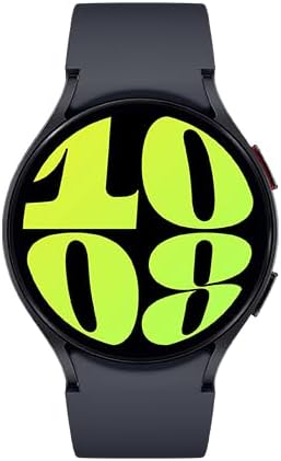 Samsung Galaxy Watch6 BT 44mm com Tela Super AMOLED de 1.47" - Cor Grafite