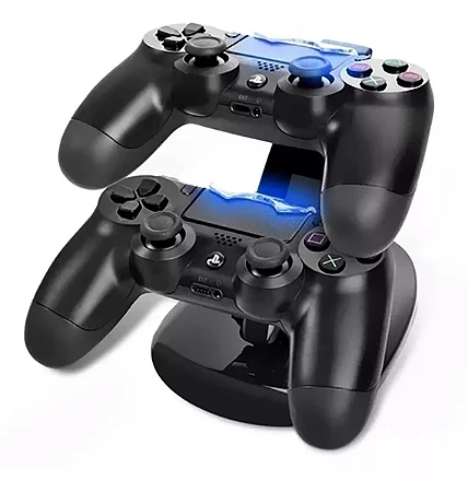 King Go Suporte Carregador para PS4 - Carregamento Rápido e Organização
