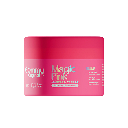 Máscara de Tratamento Capilar Magic Pink Gummy 300gr