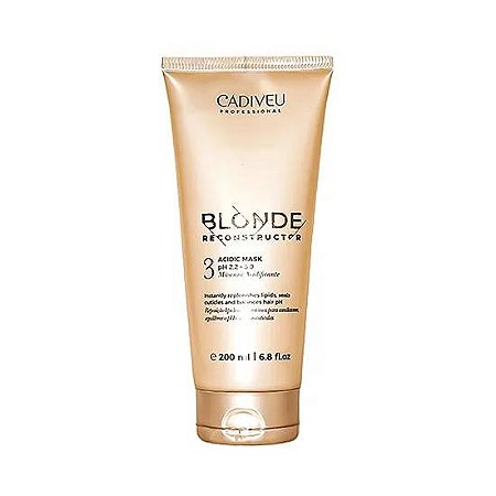 Máscara Cadiveu Blonde Reconstructor Acid Mask 200ml
