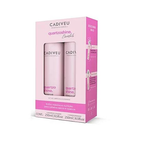 Kit Cadiveu Quartzo Shine Shampoo + Condicionador
