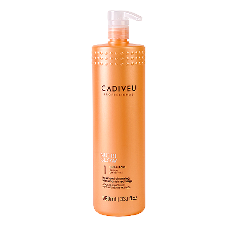 Nutri Glow Shampoo Cadiveu Professional – 980ml