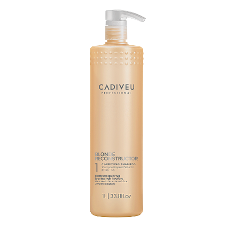Blonde Reconstructor Clarifying Shampoo Cadiveu Professional – 1L