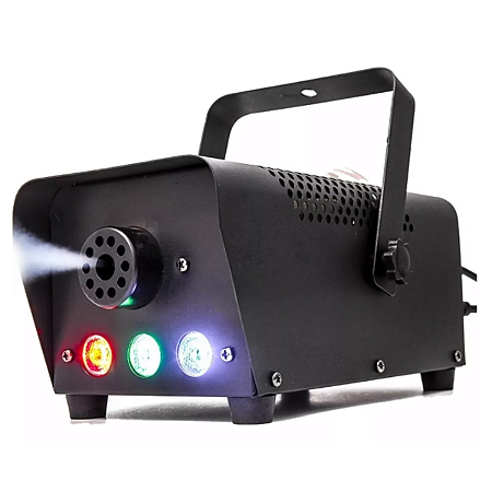 Maquina De Fumaça 1000w Luzes Rgb Iluminação Controle Remoto