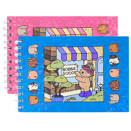 Livro De Desenhos Pintura Bobbie Goods de Colorir Pintar Antiestresse Terapia Caderno Livrinho Infantil Criatividade Criança