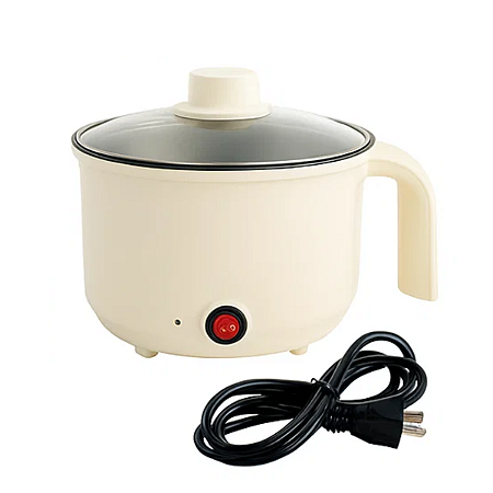 Panela Elétrica Multiuso Arroz Aquecimento Rápido E Portátil