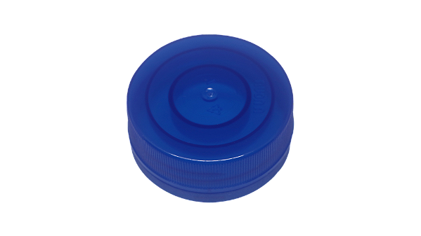 Tampa Rosca Inviolável R60-510 - Azul Escuro Translúcido