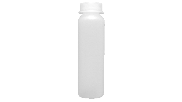 Flaconete Plástico 10ML Natural com tampa
