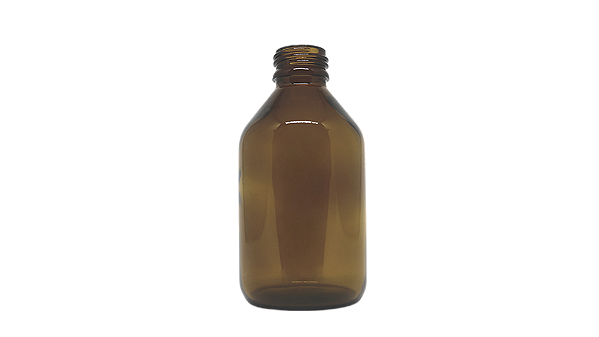 Vidro Âmbar 120ML GPP 24MM B16,5MM