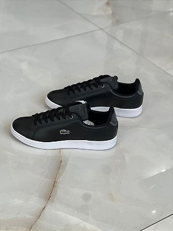 TENIS LACOSTE CARNABY PRO PRETO